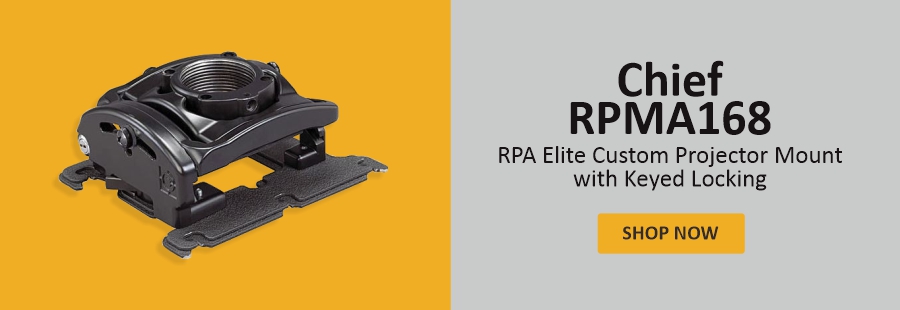 RPA Elite Custom Projector Mount with Keyed Locking