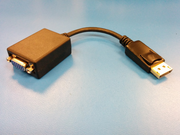 Viewsonic CB-00011486 DisplayPort Male to VGA Female Adapter (Single Link)