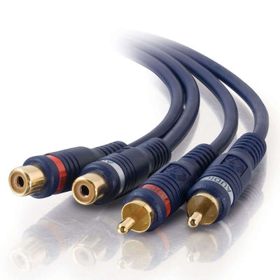 C2G 13040 6ft Velocity RCA Stereo Audio Extension Cable