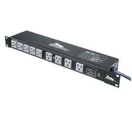 Mid Atlantic PD-1815R-RN Multi-Mount Rackmount Power, 18 Outlet, 15A