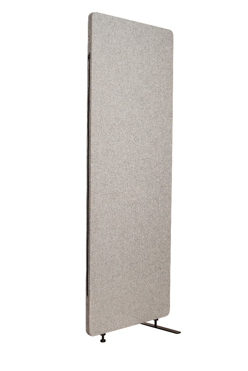 Luxor RCLM2466ZMG RECLAIM Acoustic Room Dividers, Misty Gray Expansion Panel