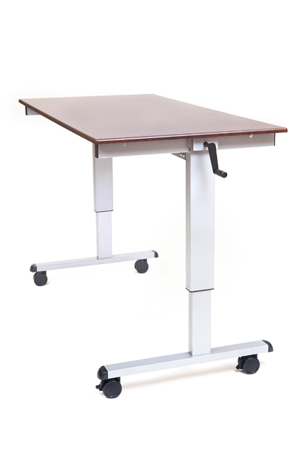 Luxor Standup-CF60-DW Standup-CF60-DW 60in. Crank Adjustable Stand Up Desk