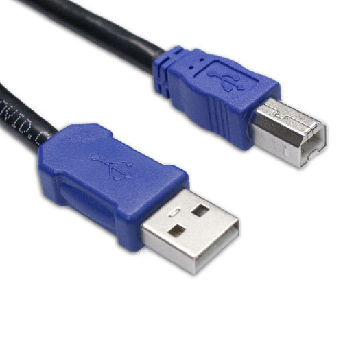 Covid USBAB-50ACT Active USB Cable, A Male to B Male, 50ft