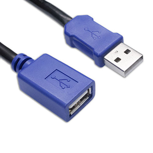 Covid USBA-AF-75ACT Active USB Cable, A Male to A Female, 75ft