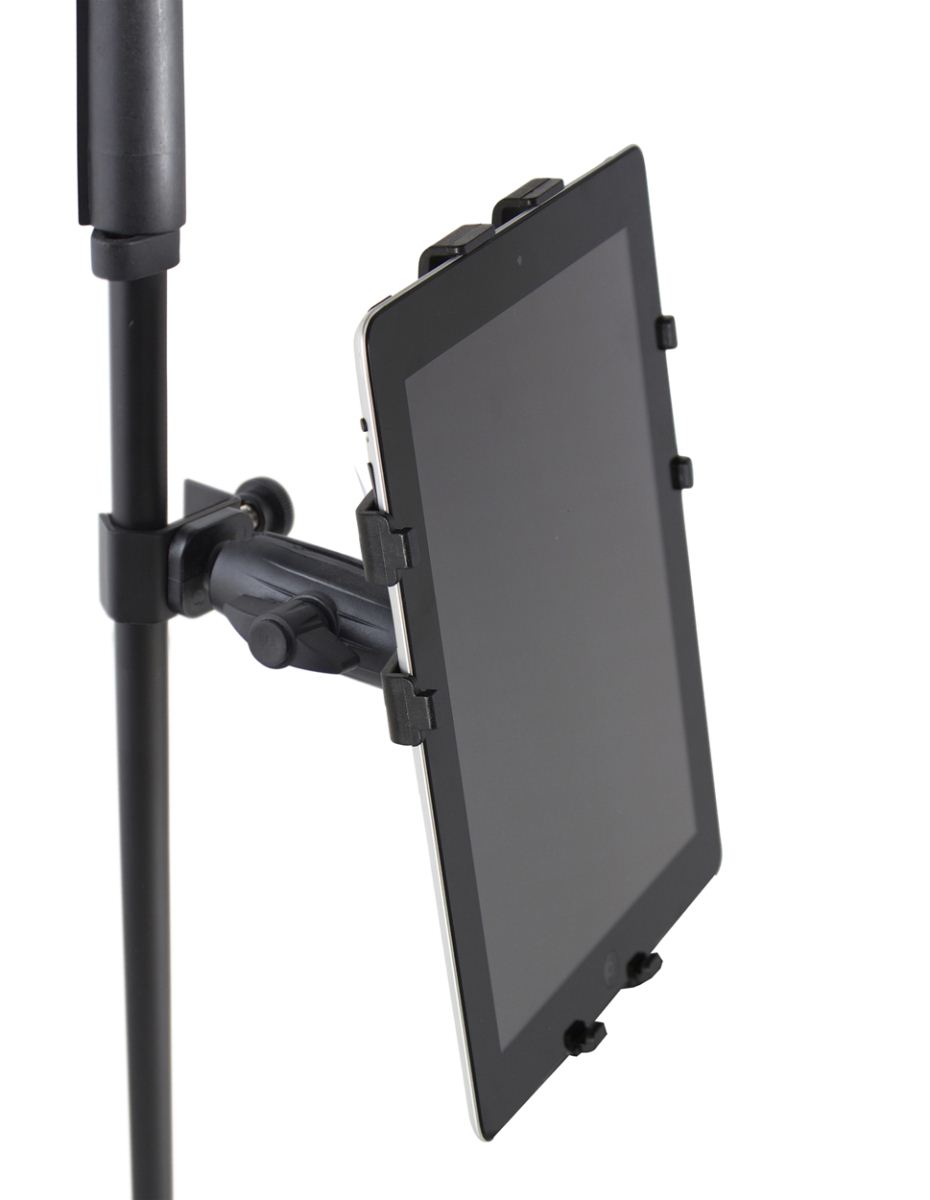 Gator GFW-UTL-TBLTCLMP Adjustable clamping tray for iPad 2 and other Tablets