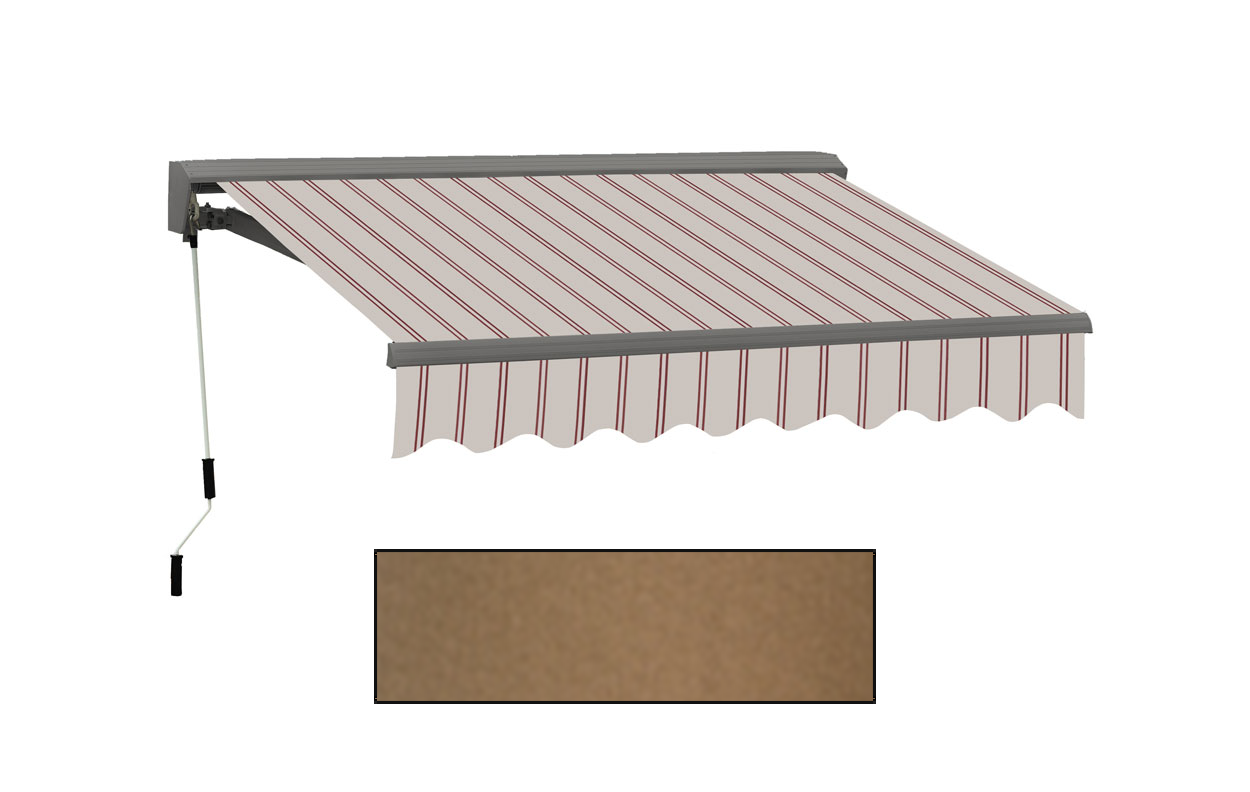 Advaning 12x10ft. C Series Electric Awning, Canvas Umber