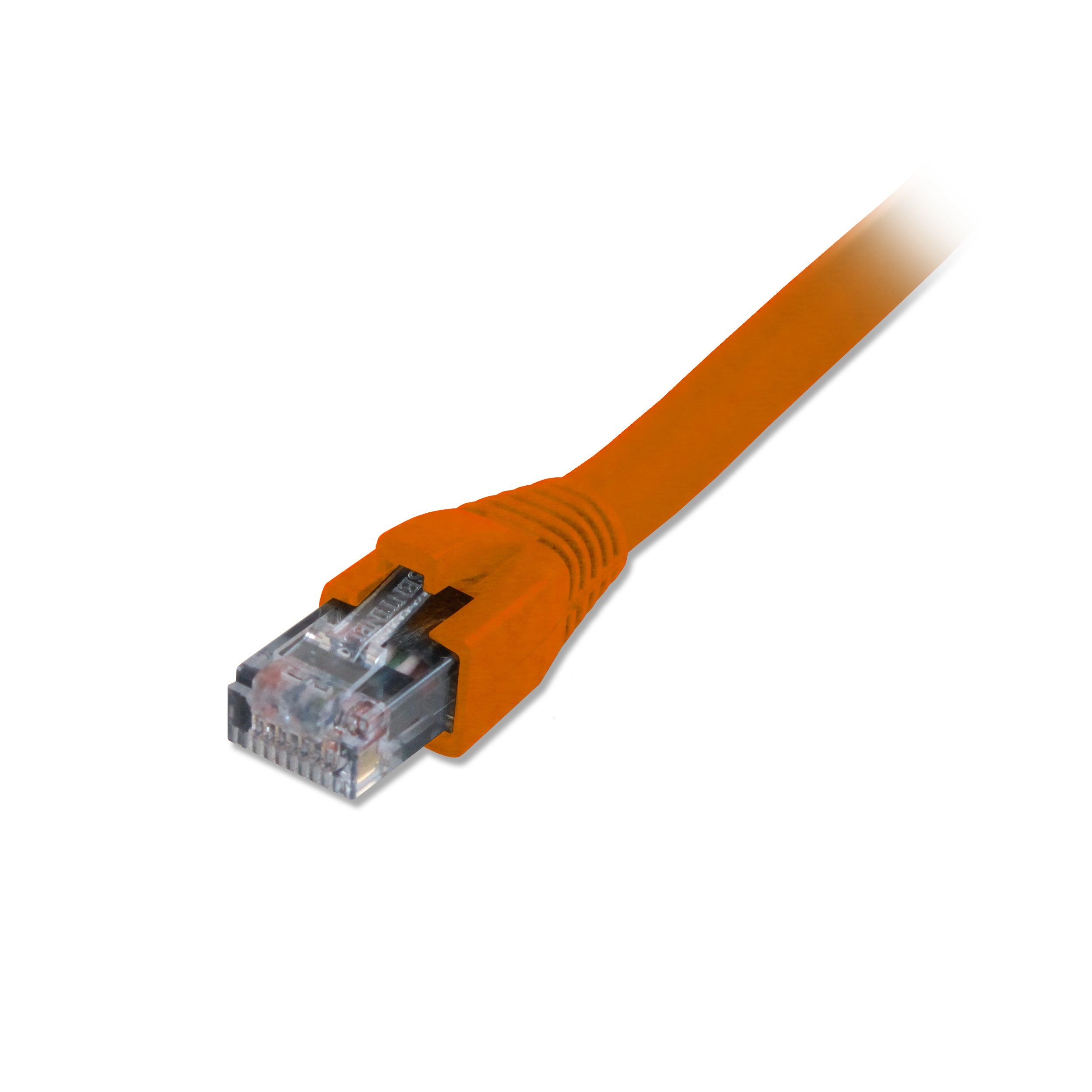 Comprehensive CAT5-350-1ORG Cat5e 350 Mhz Snagless Patch Cable 1ft Orange
