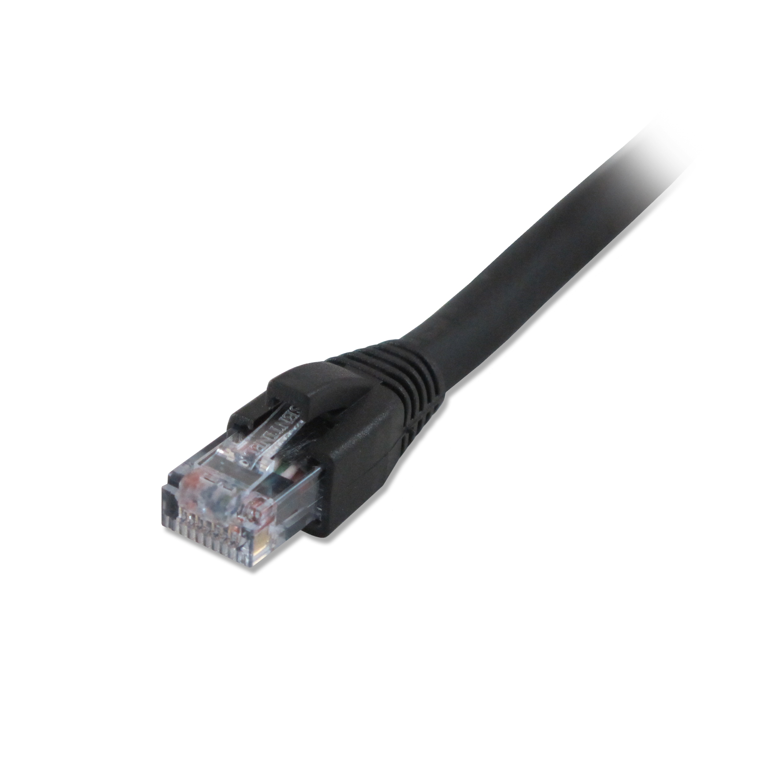 Comprehensive Cat6 Snagless Cable 10ft Black - USA Made & TAA Compliant
