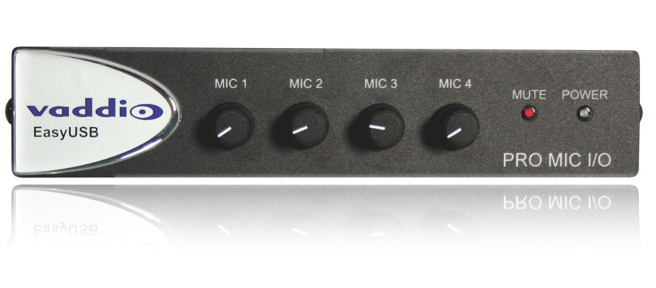 Vaddio 999-8520-000 Pro Microphone I/O Component for EasyUSB Mixer/Amp