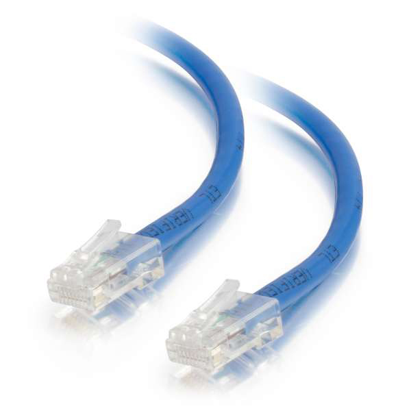 C2G 25ft Cat5E Non-Booted Unshielded Ethernet Network Cable (100pk) - Blue