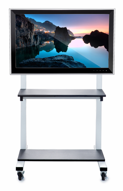 Luxor CLCD CLCD Crank Adjustable Flat Panel TV Cart