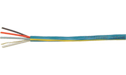 Cresnet Control Cable, plenum, teal, 1000 ft spool