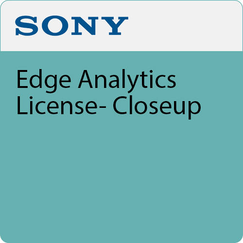 Sony REAL0300 Edge Analytics License - Closeup