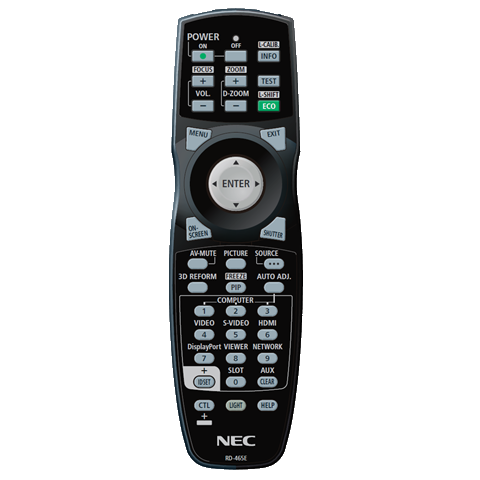 NEC RMT-PJ35 Replacement remote control for NEC projectors