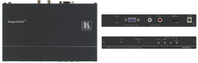 Kramer VP-425 Computer Graphics Video & HDTV to HDMI ProScale Digital Scaler