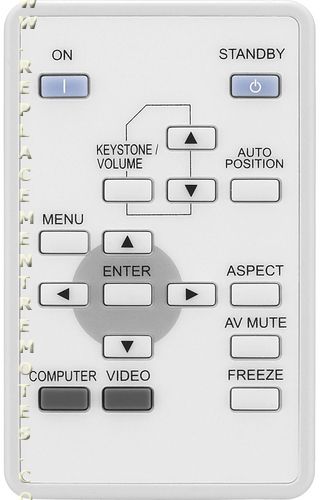 Mitsubishi XD211REM Projector Remote Control for XD211U