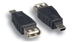 Comprehensive USBAF-MB5M USB A Female To Mini B 5Male Adapter