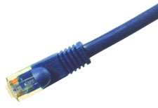 Comprehensive CAT5-350-100BLU Cat5e 350 Mhz Snagless Patch Cable 100ft Blue