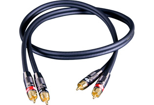 Crestron Certified RCA Stereo Audio Interface Cable, 1.5 ft