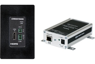 Crestron HDMI over HDBaseT Extender w/IR & RS-232, Black