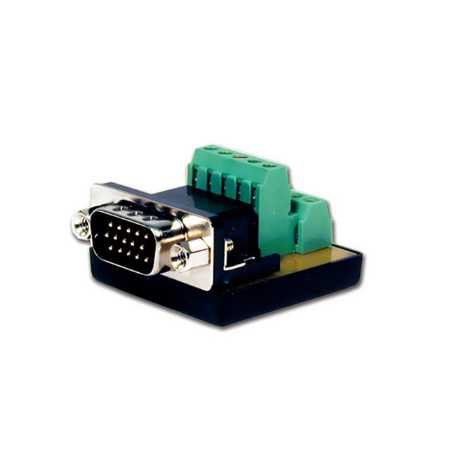 Comprehensive HD15P-TB HD15 Pin Male to Terminal Block Connector