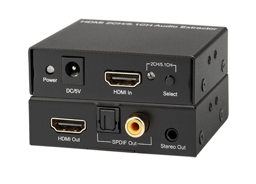 KanexPro HAECOAX HDMI Audio De-Embedder with 3D Support