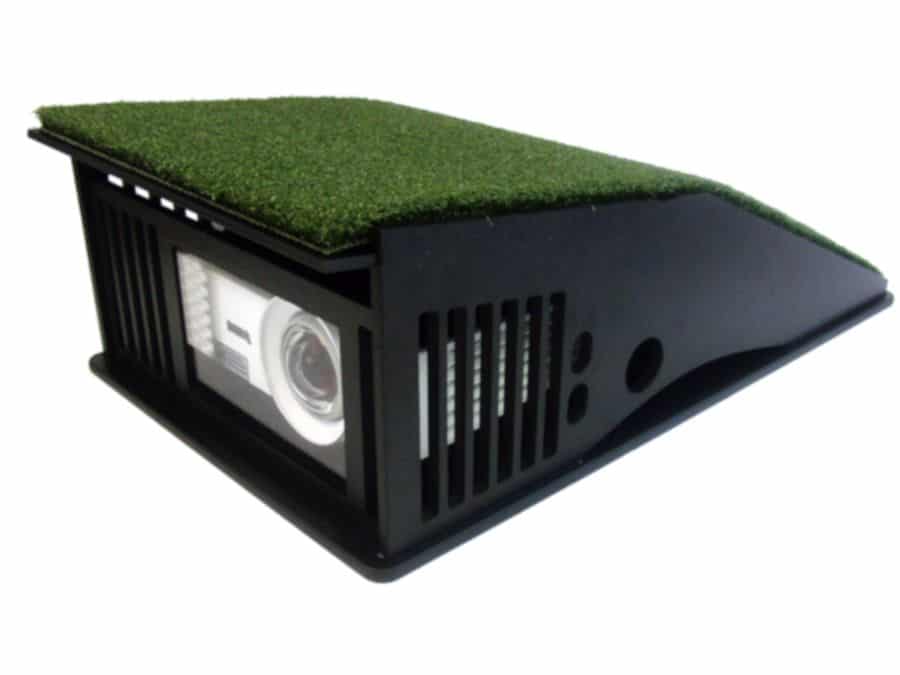 TerraShieldPLUS Jumbo Projector Floor Enclosure for Home Golf Simulators