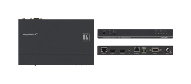 Kramer TP-582T 2x1 HDMI/RS-232/Ethernet/IR over HDBaseT Switch/Transmitter