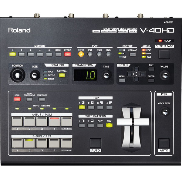 Roland V-40HD Multi-format Video Switcher